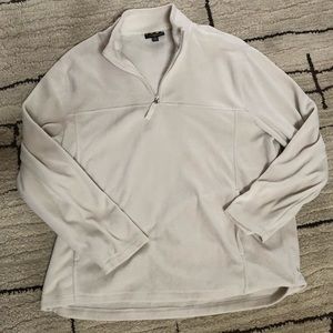 Club Room fleece 1/4 zip pullover